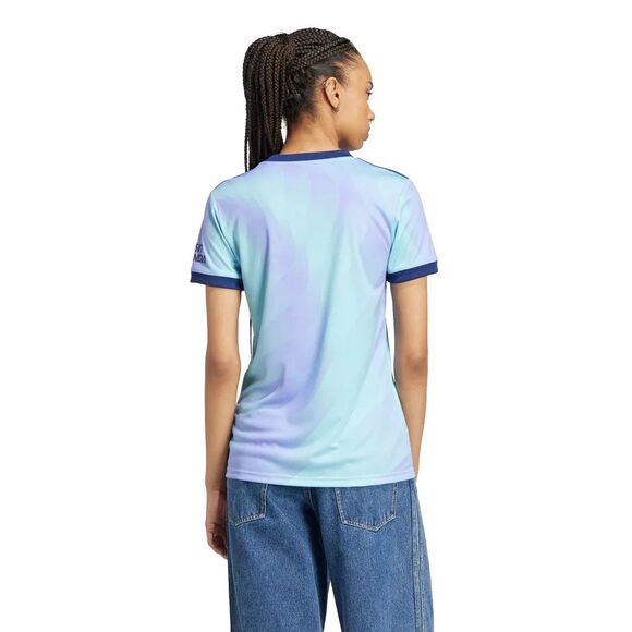 Adidas Arsenal 24/25 Alternate Blue Soccer Jersey Third Kit Women Medium IS8114 - Picture 8 of 11